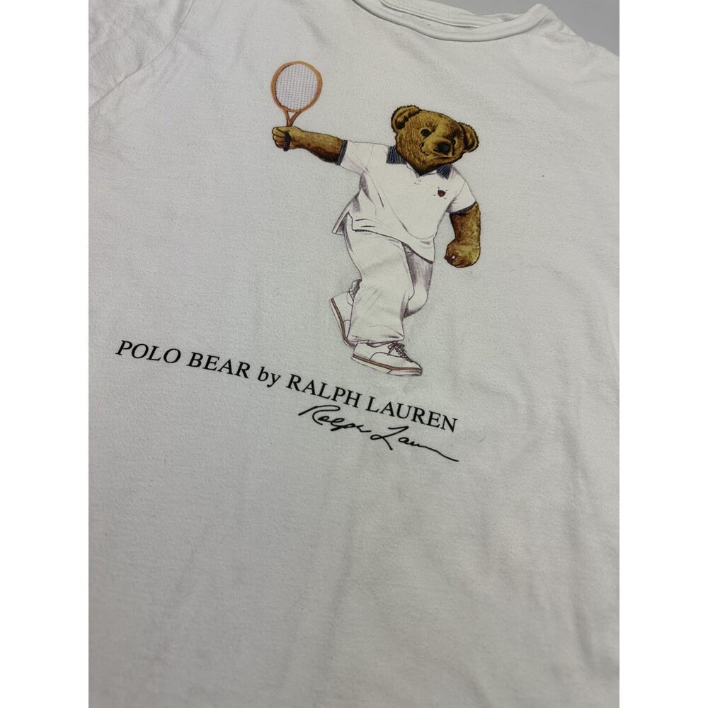 Ralph Lauren Polo Tennis Bear Shirt - Picture 3 of 5